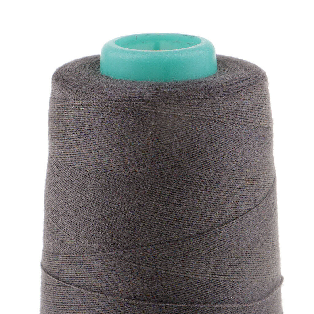 1500 Yards Heavy Duty Polyester Jeans Sewing Thread for Sewing Machines Grey