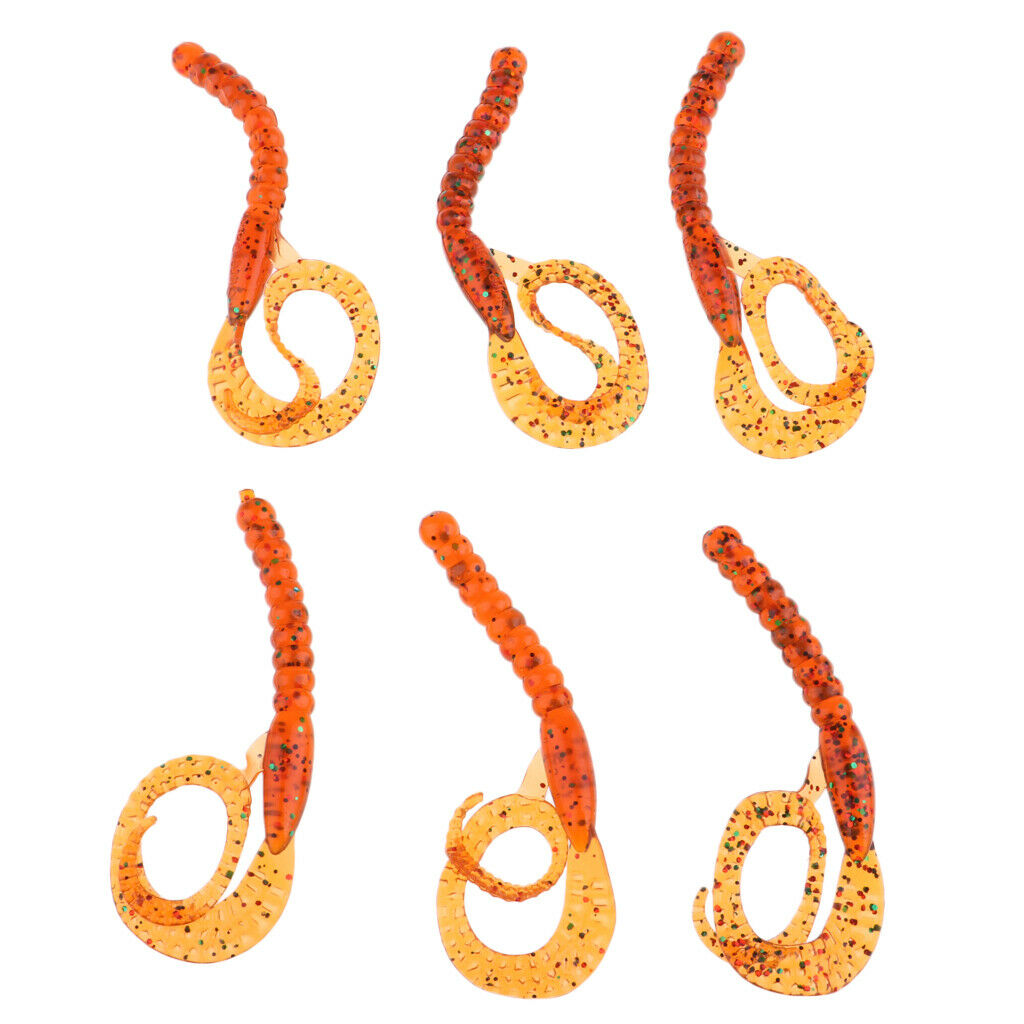 18pcs Earthworm Bait Lure for Sea Fishing