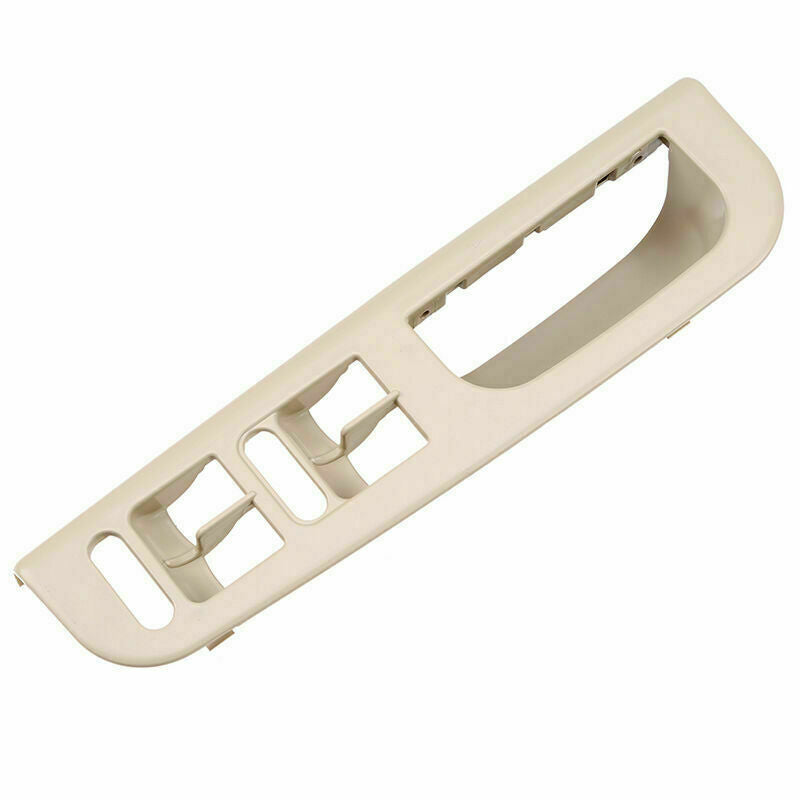 Beige Window Master Switch Panel Bezel Cover Trim Bezel Fit VW Passat Jetta Golf