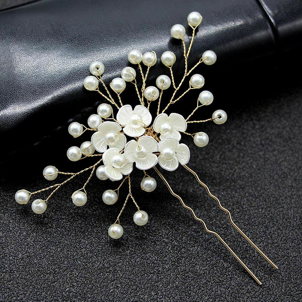 Crystal Accessories Wedding Headwear Women Hairpins Hair Clips Headpieces