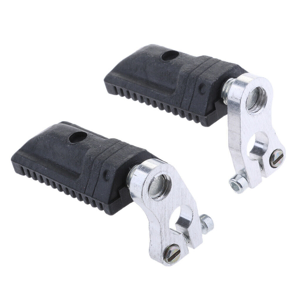 2Pcs Motorcycle Front Footpegs Footpegs Replacement for Mini Motorcycles