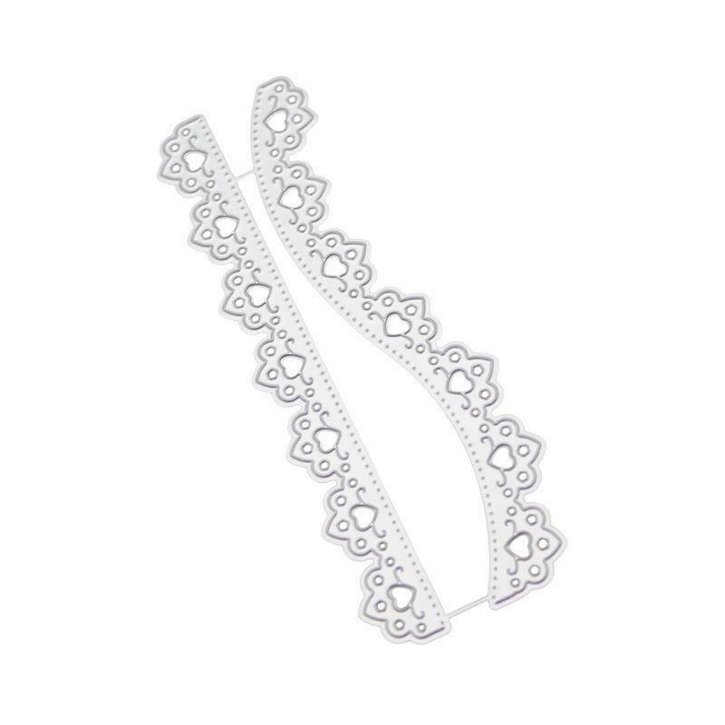 Lace Metal Cutting Dies Stencil DIY Scrapbooking Album Stamp Paper Card Craft