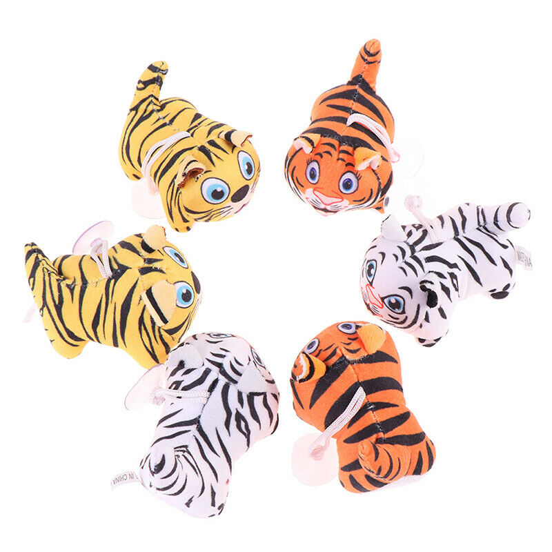 1Pc Cartoon Tiger Stuffed Toys 2022 New Year Zodiac Animal Mascot Gi BYBUAU