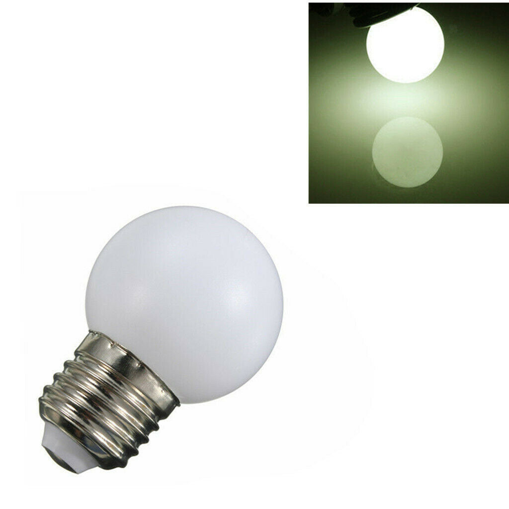 Pack of 8 E27 Energy Saving LED Bulb Lamp Warm White 220V Globe Bulbs Lamp