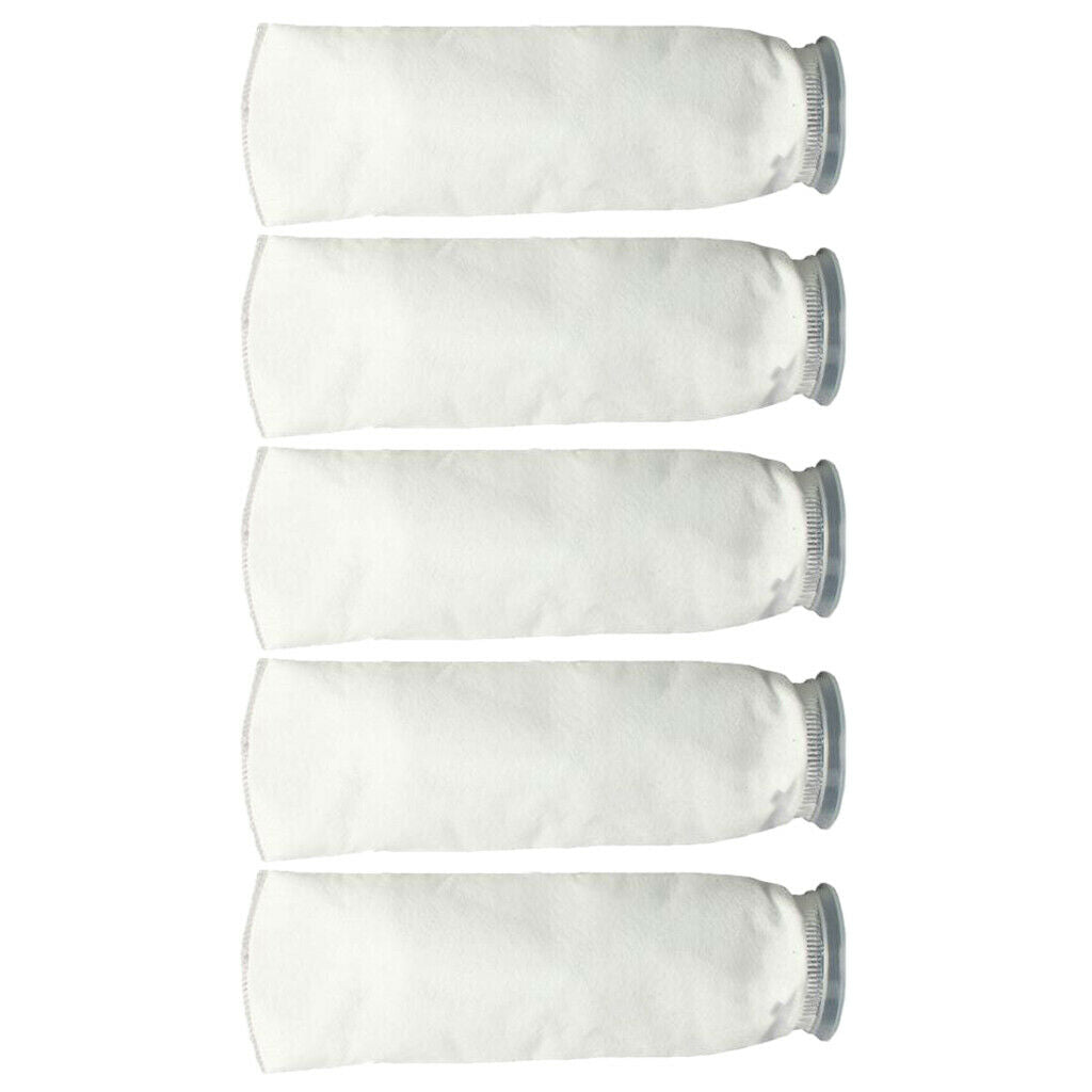 5Piece 150um Pre Filter Sock Bag Sock Reef Tank Aquarium Marine Bubble Sump