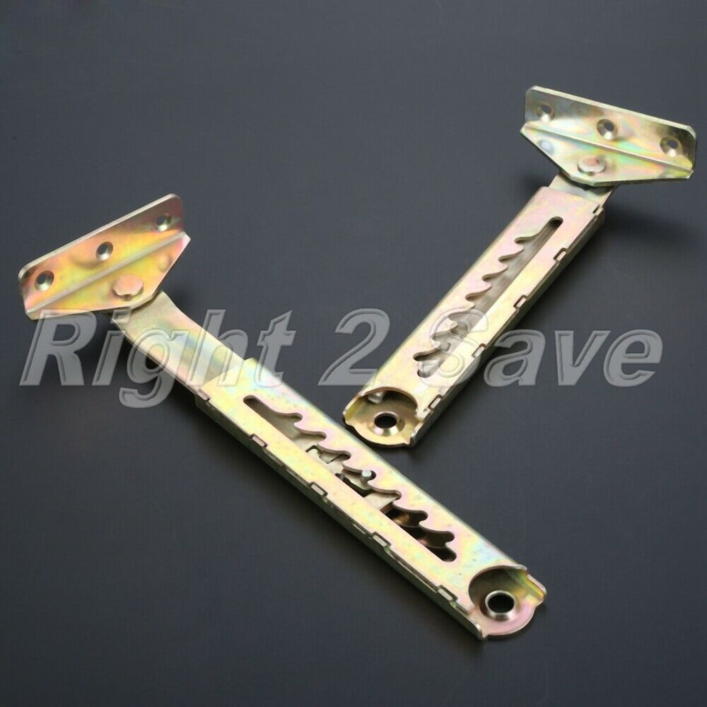 1 Pair Angle Lifting Rod Desk 7 Gear Adjusting Hinge Angle Hinge with Bracket