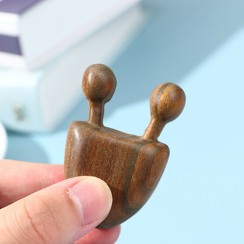 Natural Sandalwood Scraping Massage Tool Facial Eye Neck Massage Stick WoodeBDA