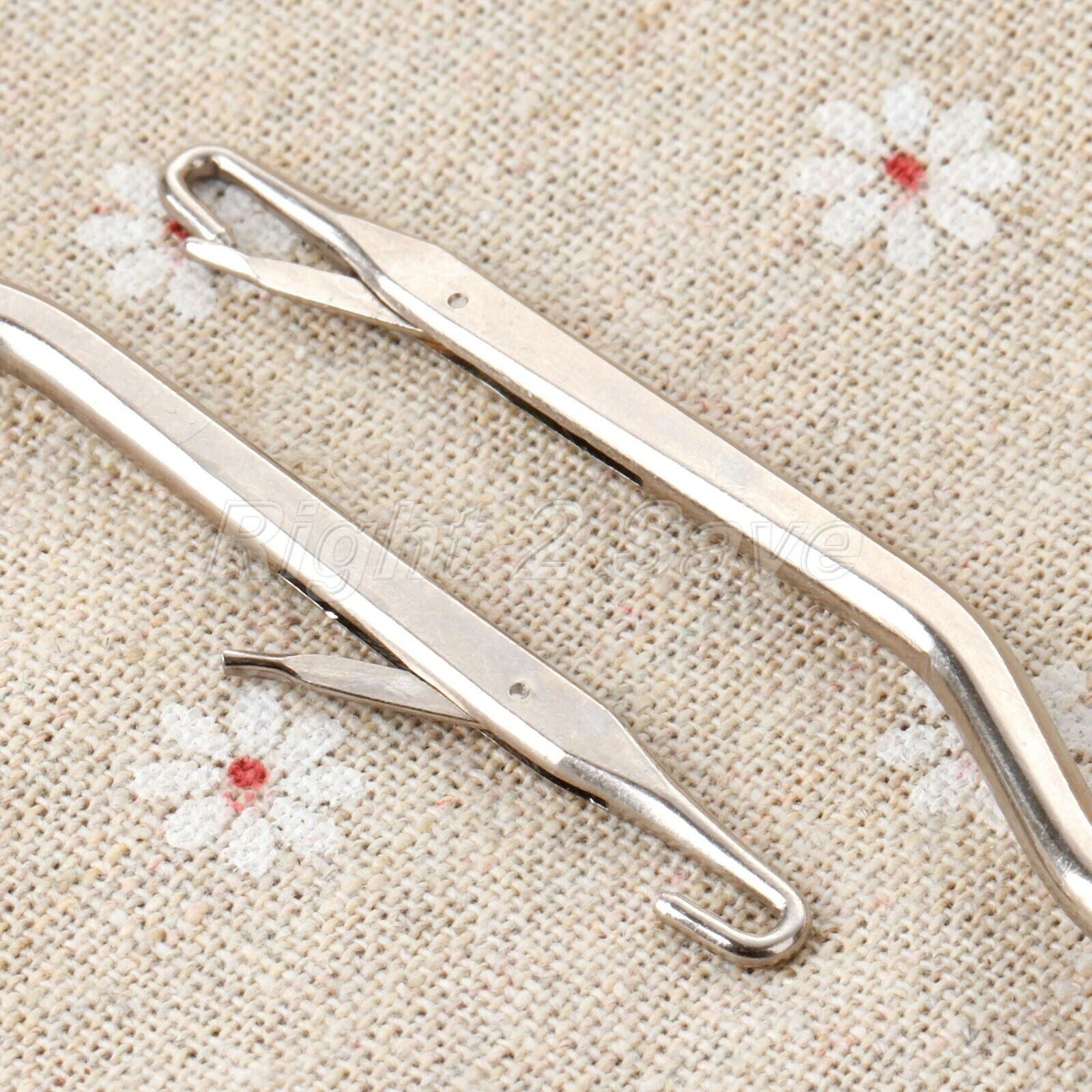 1PC 6.2" Carpets Repair Hook Needle Crochet Needle Latch Hook W Wooden Handle