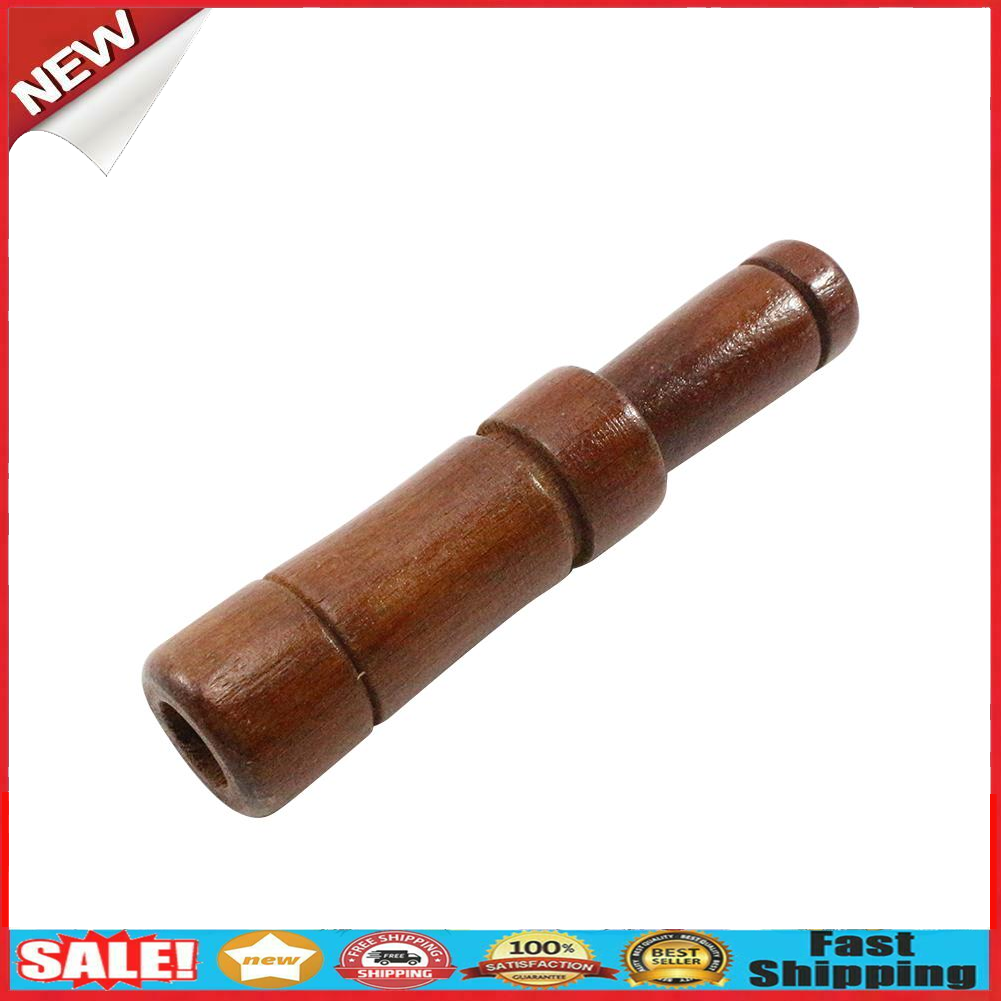 Outdoor Whistle Wooden Hunting Decoy Hunter Wood Sound Blowing Duck Caller @