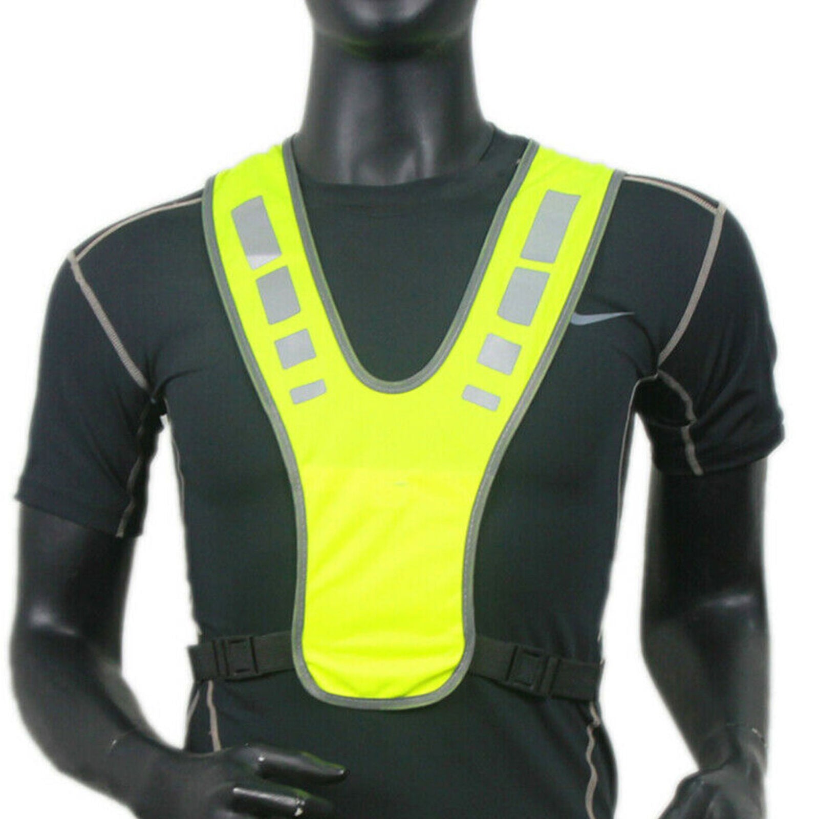 High Vis Safety Vest For Running Jogging Cycling Motorcycle Night Safe Jacket