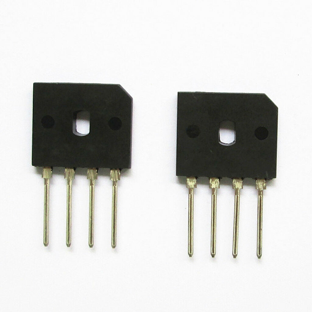 5 pieces Silicon Copper Bridge  Full Wave Single Phase 6 Amps 600V