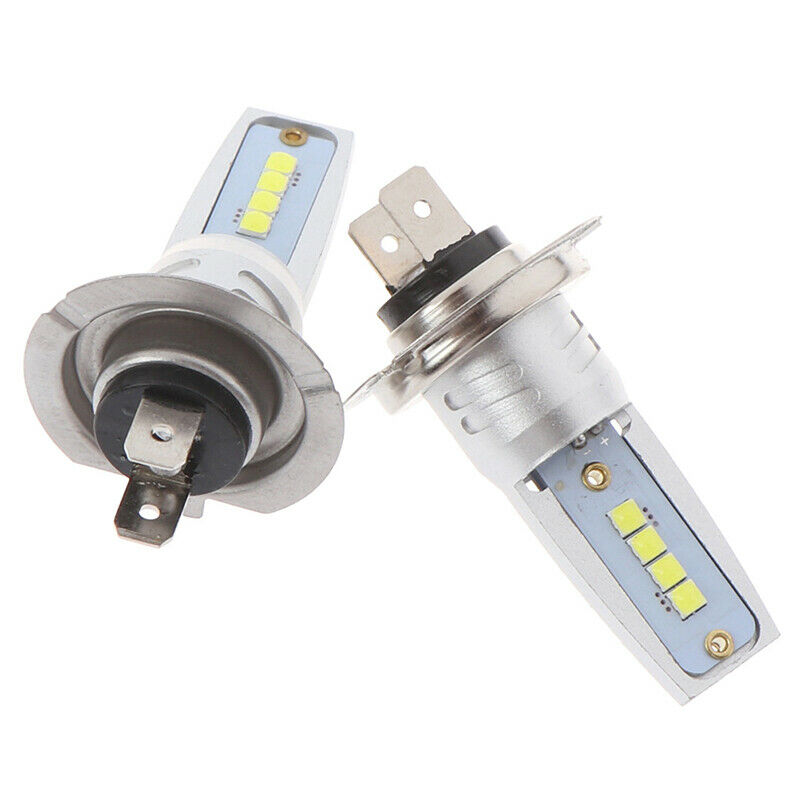 1Pair H7 LED headlight conversion kit COB bulb 110W 20800LM white low beam bulDD