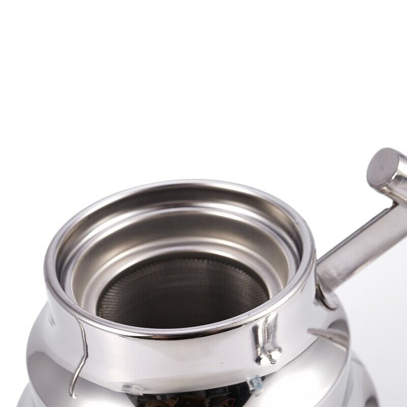Kitchen Coffee Pot Stainless Steel Coffee Drip Kettle Tea Pot, 1.2L Fine MouthM2