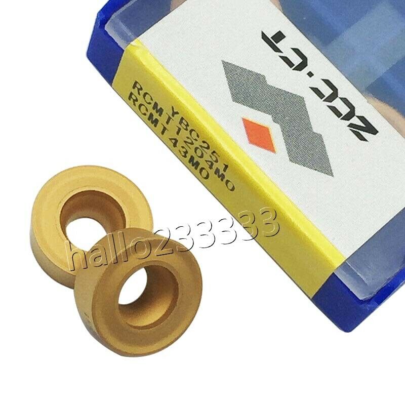 RCMT1204MO R6 Indexable CNC carbide Milling inserts for steel RCMT12
