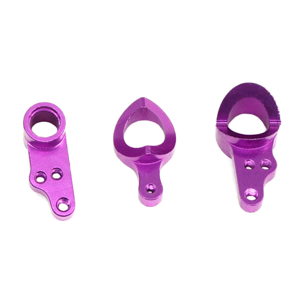 RC Metal 1268 Steering Clutch and Swing Arm Kits Replacement for Wltoys 124018