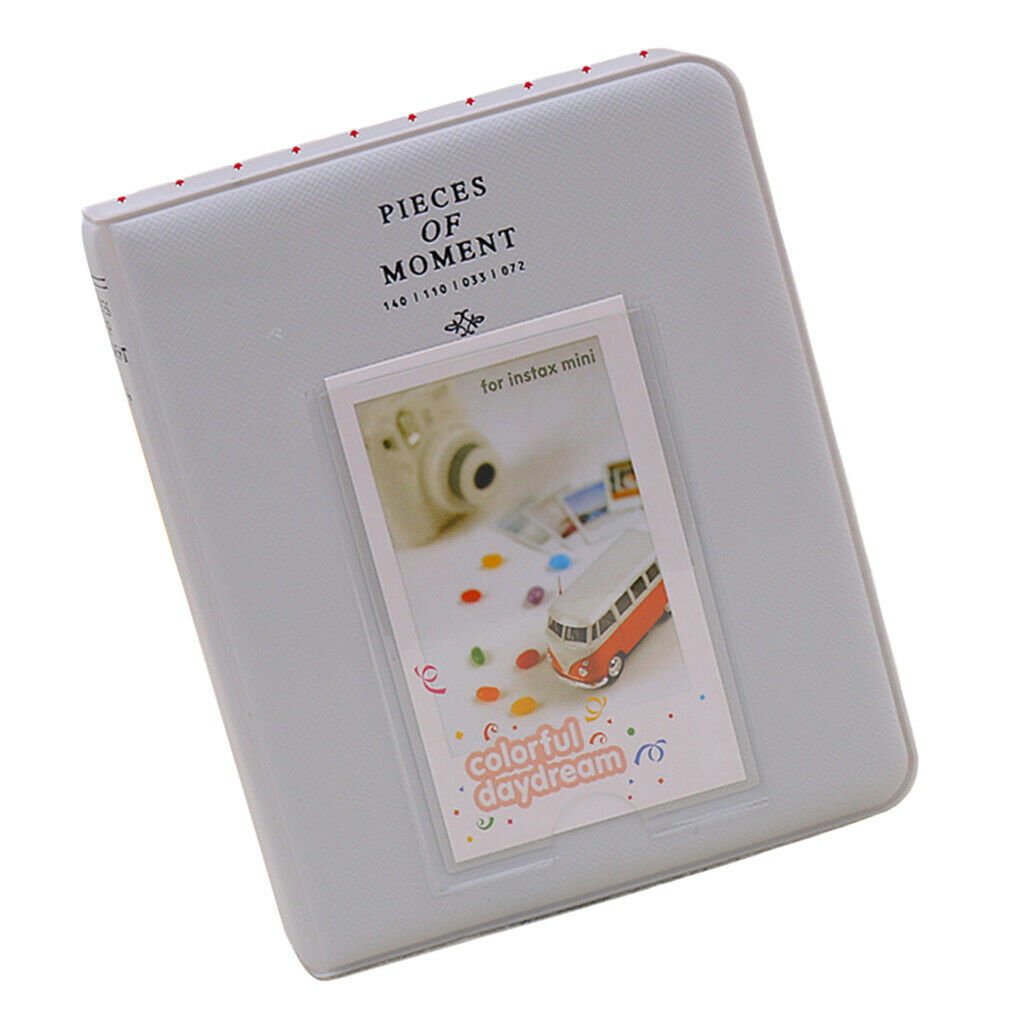 120x140x40mm 64pocket Photo Album for     mini 8,9 7s50 90 FilmWhite