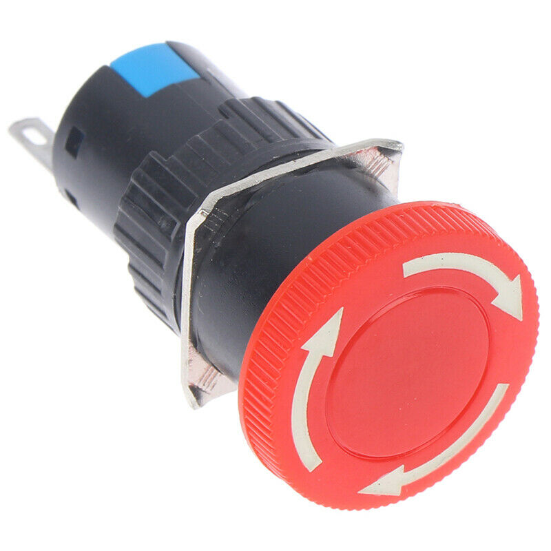 1PCS Red Mushroom 5A Emergency Stop Push Button Swit.l8