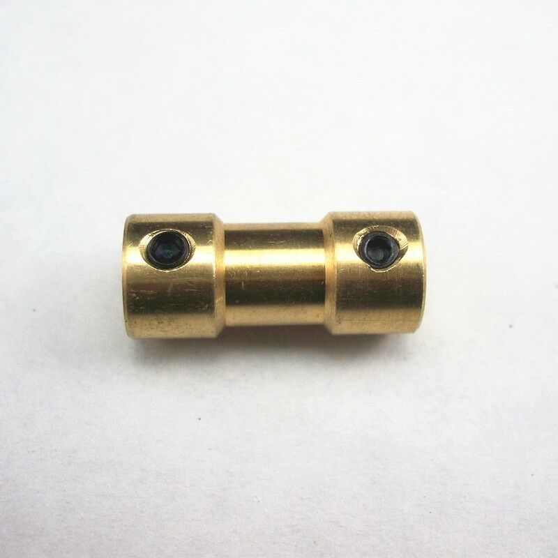 10pcs 3.17mm-5mm Brass coupling Shaft Motor Coupler Motor Connector Wrench+screw