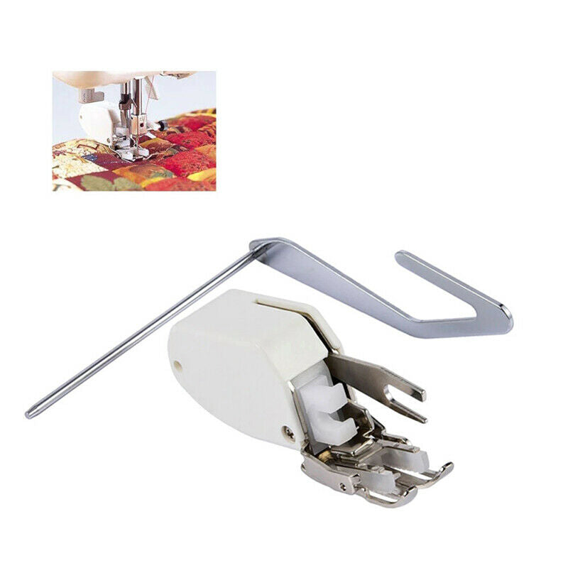 Domestic sewing machine presser foot with guide pliers Synchronize presser fBDA