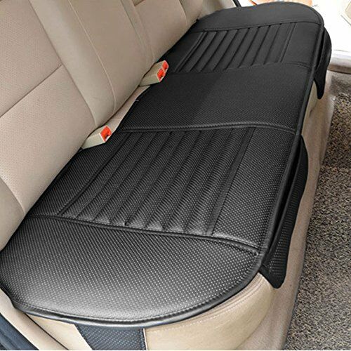 Universal Car Rear Seat Cover Breathable PU Leather Pad Mat Car Chair Cushion