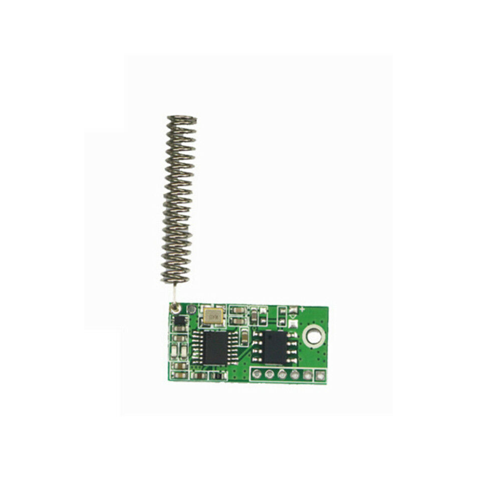 Low Power Decoding Module + Rolling Code Metal Four Button Remote Control