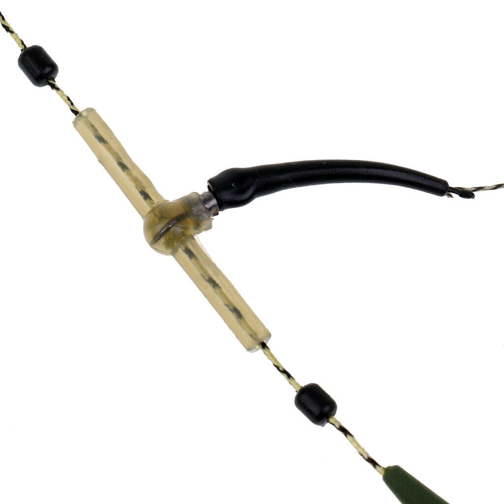 Carp Fishing Feeder Fishing Baits Cage Hook Rig Set Lead Sinker Tackle 60g