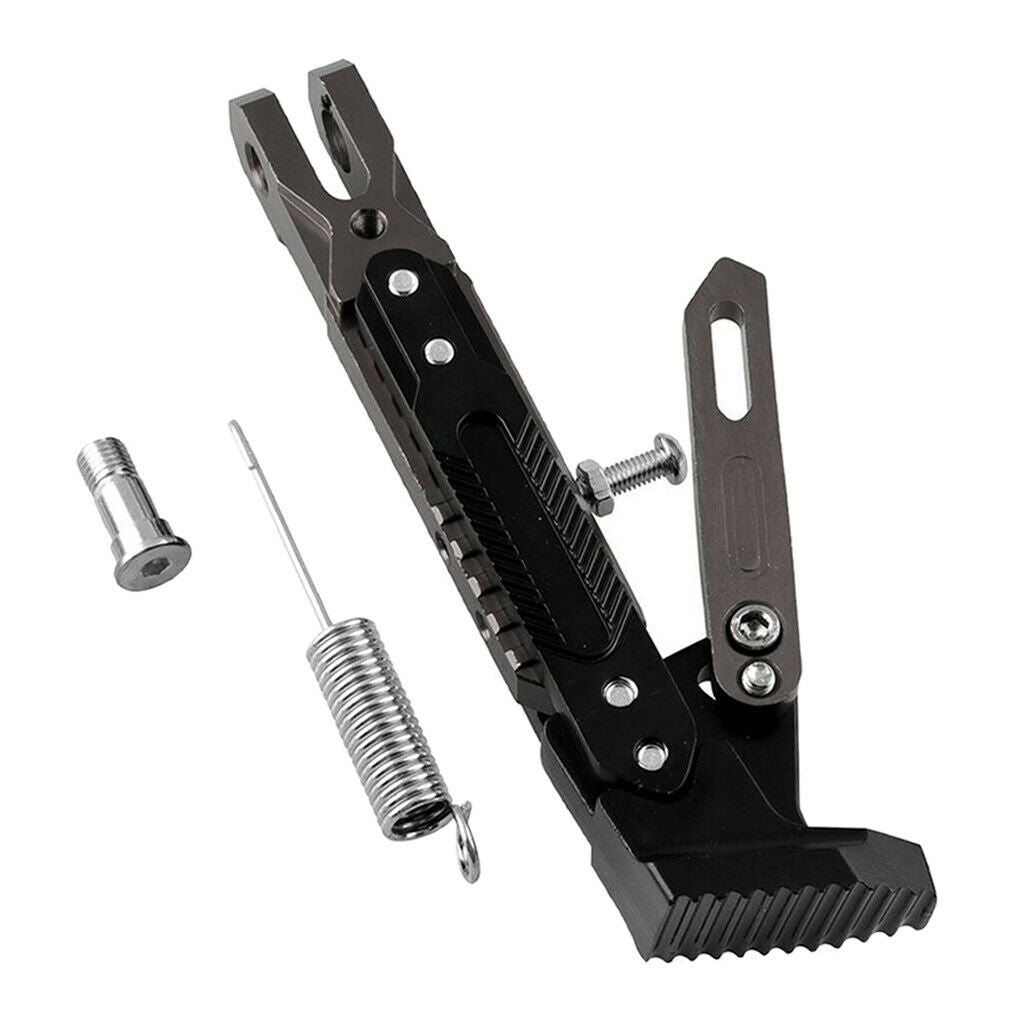 1 Set Motorcycle Kickstand Adjustable Tripod Stand Scootor Motorcross ATV