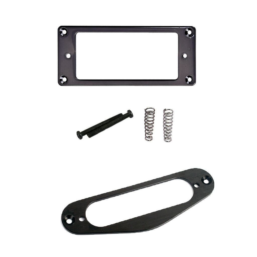 2pcs Solid Pickup Ring with Screws Rings for LP SG ST Electric Guitar Parts