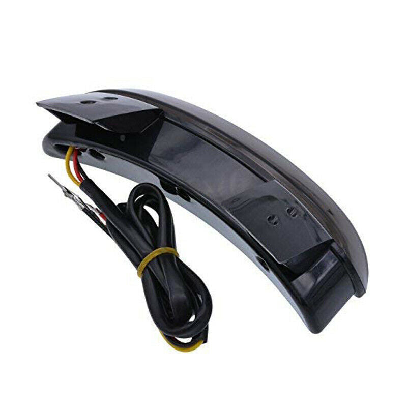 12V 20W Motorcycle Chopper Brake Stop Tail Light LED Bulb License Plate Holder