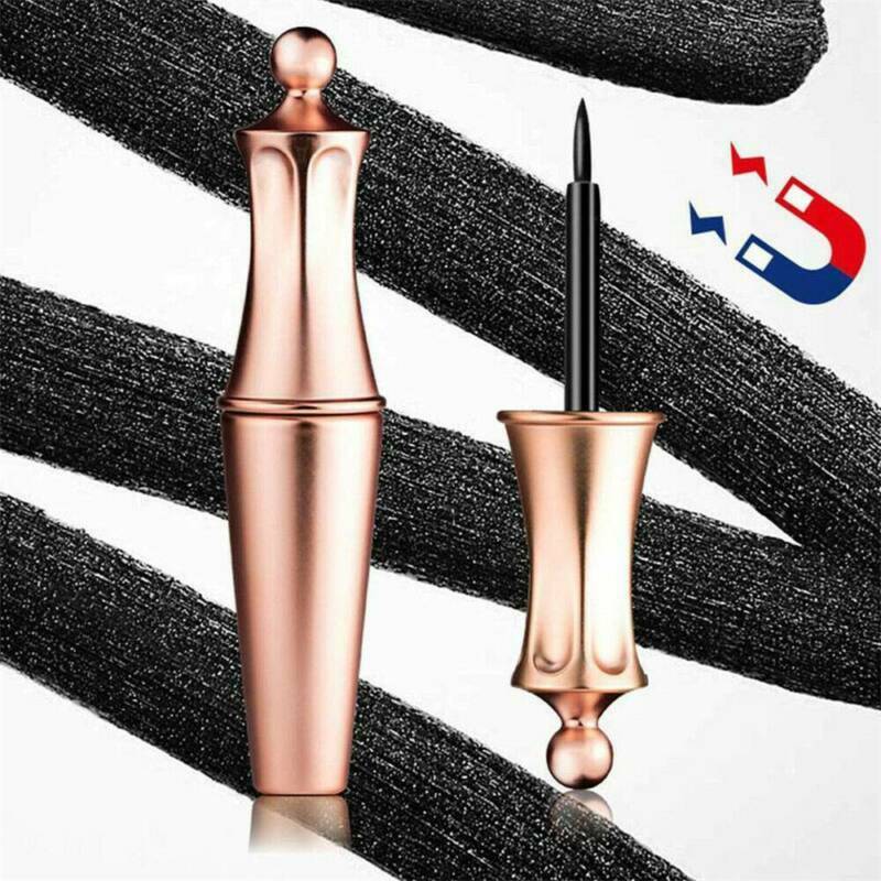 Waterproof Magnetic Eyeliner with 5 Pairs Eyelashes and Tweezer Long Lashes US-