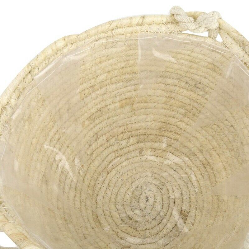 Natural Seagrass Hanging Planter Basket, Eco-Friendly Indoor Plant Pots, PlaU6K1