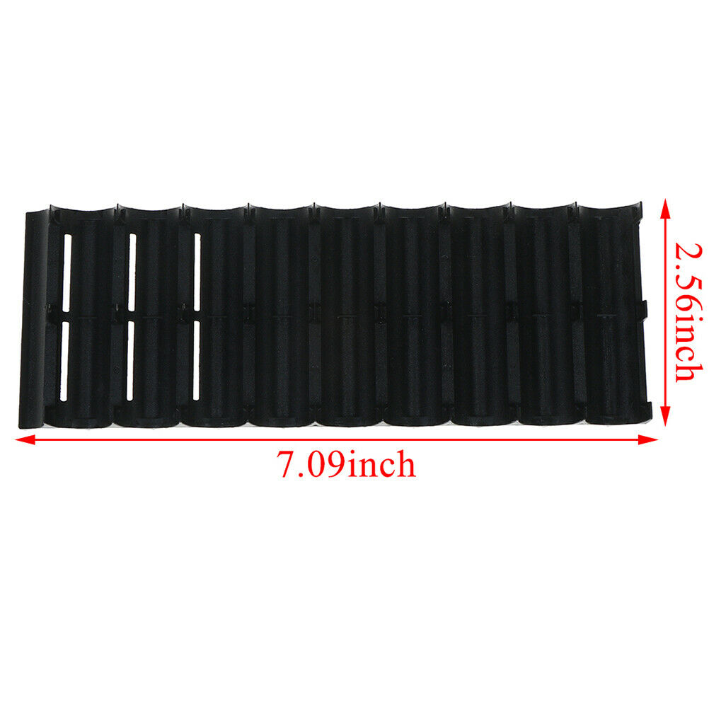 10x Cell Plastic 18650 Battery Spacer Holder Cylindrical Cell Bracket Stand NL