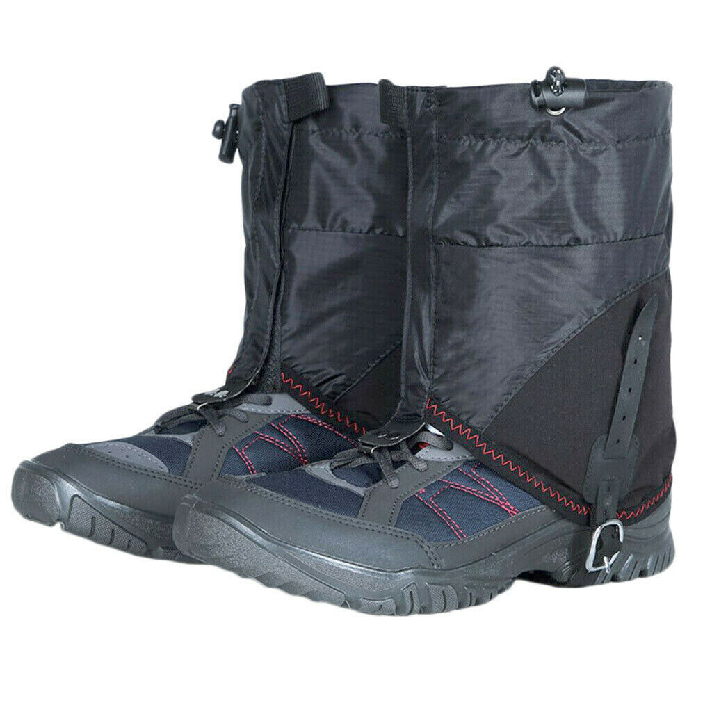 2x Outdoor Waterproof Leg Gaiters for Hunting Hiking Walking Climbing Snow CA