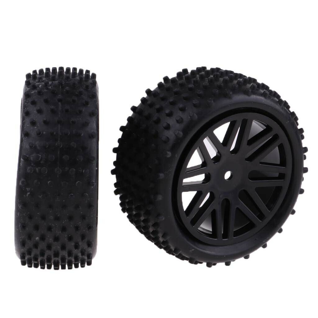 4Pcs 1/10 Wheels Tires For RC Race Cars HSP Redcat HPI AXIAL