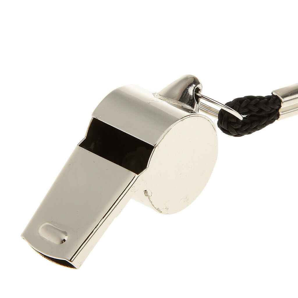 Outdoor Camping Hiking Whistle with Lanyard