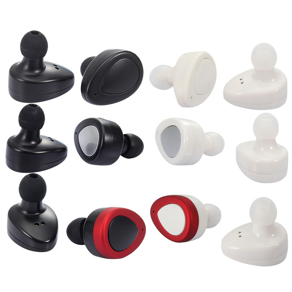 Mini Bluetooth 4.2 Earbuds Wireless Headphone Earphones with Charging Case Black