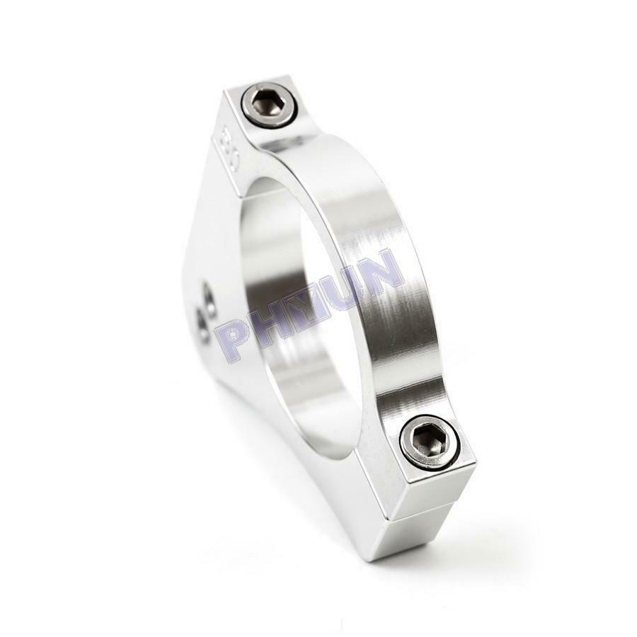 54mm Motorcycle CNC Aluminum Fork Steering Damper Clamp Bracket Thread Pitch 8MM