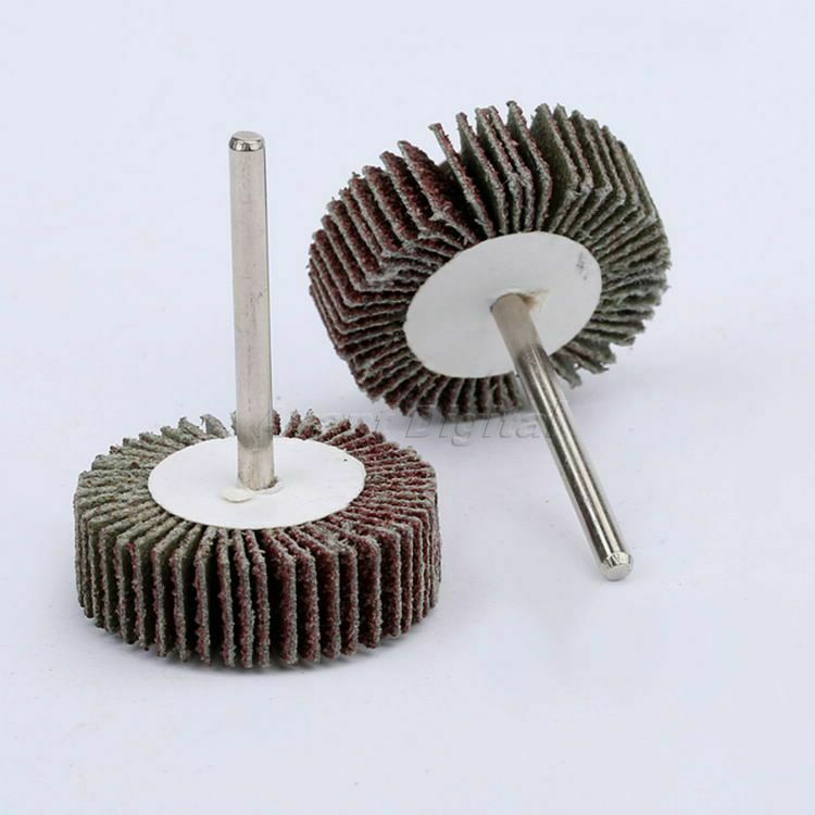 5pcs Flap Wheel Sanding Disc 80# Grit Sandpaper for Power Power Rotary Tool
