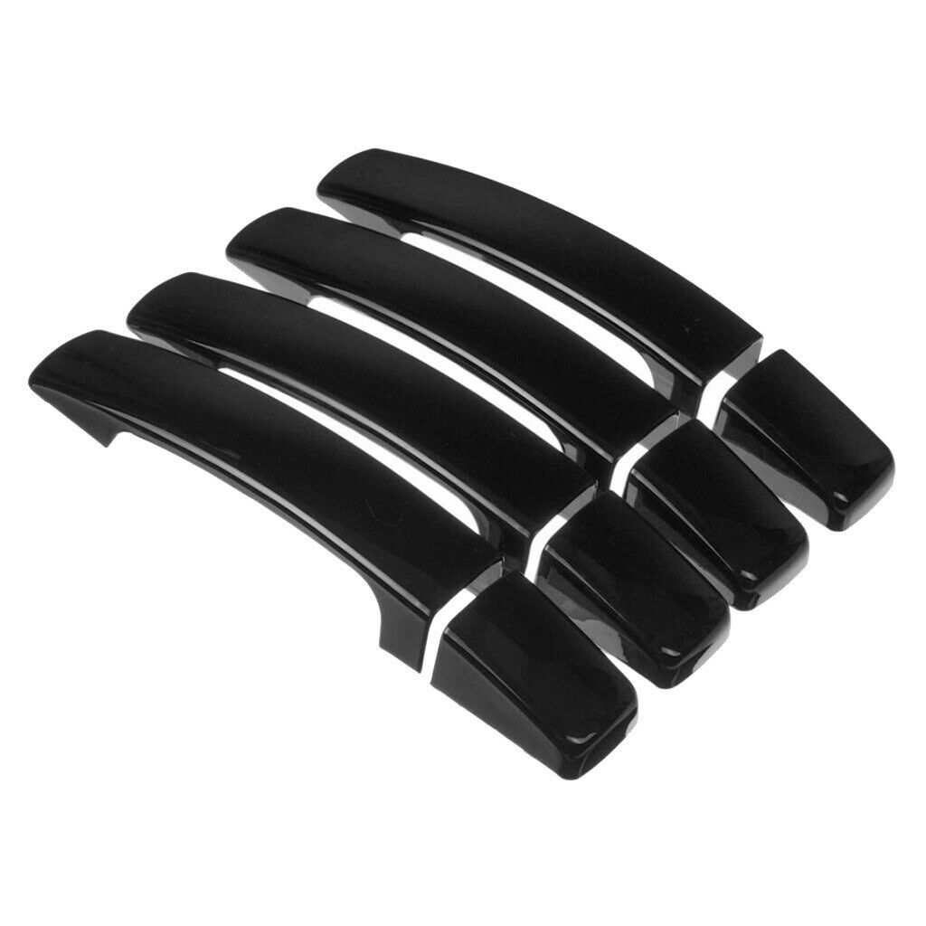 8Pieces Door Handle Cover For LR Range Rover Sport LR2 2005-2009 Gloss Black