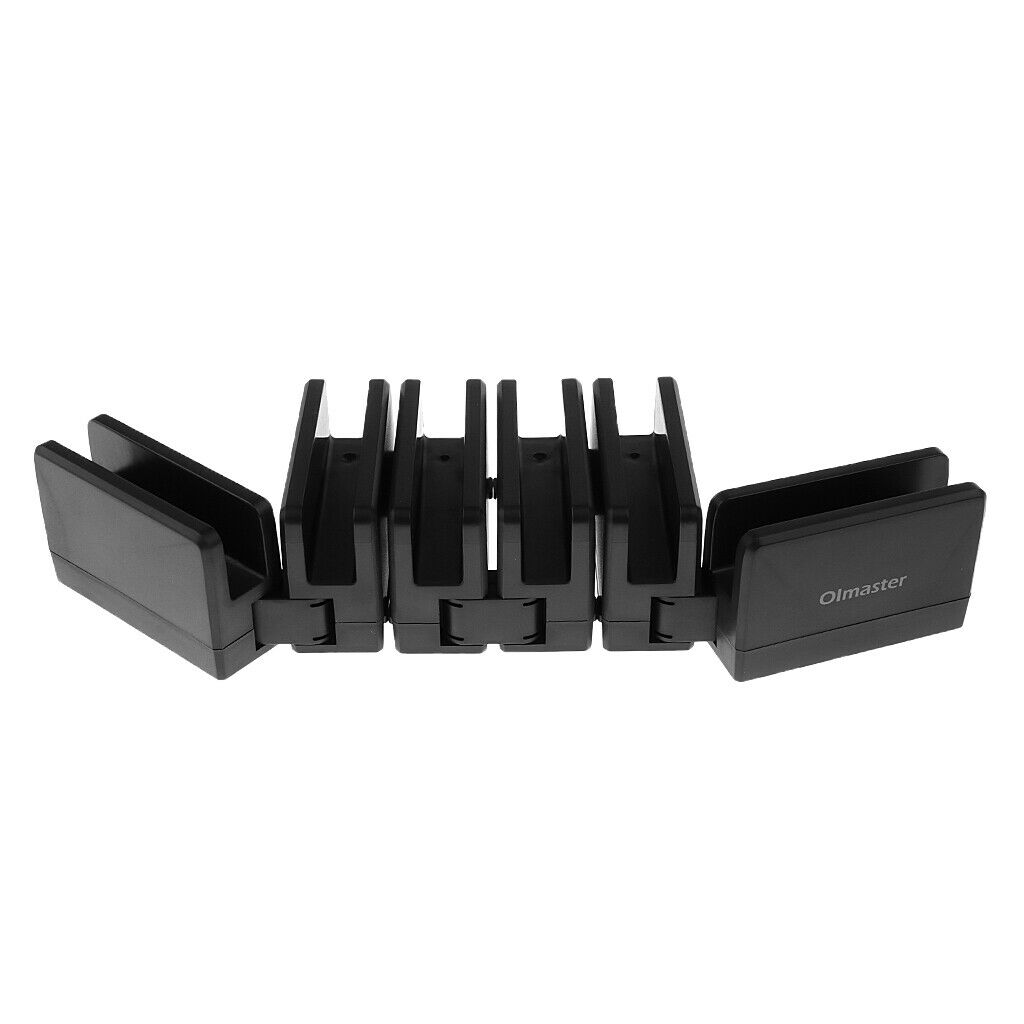 Universal Multi Device Organizer Stand Holder for Tablets Smartphones Black