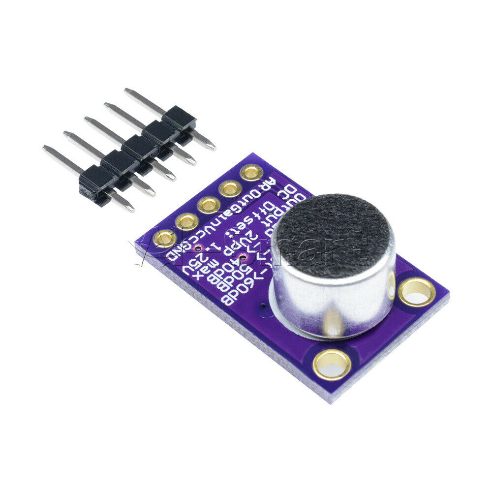 Max9814 Microphone Agc Amplifier Board Module Auto Gain Control Cma-4544P
