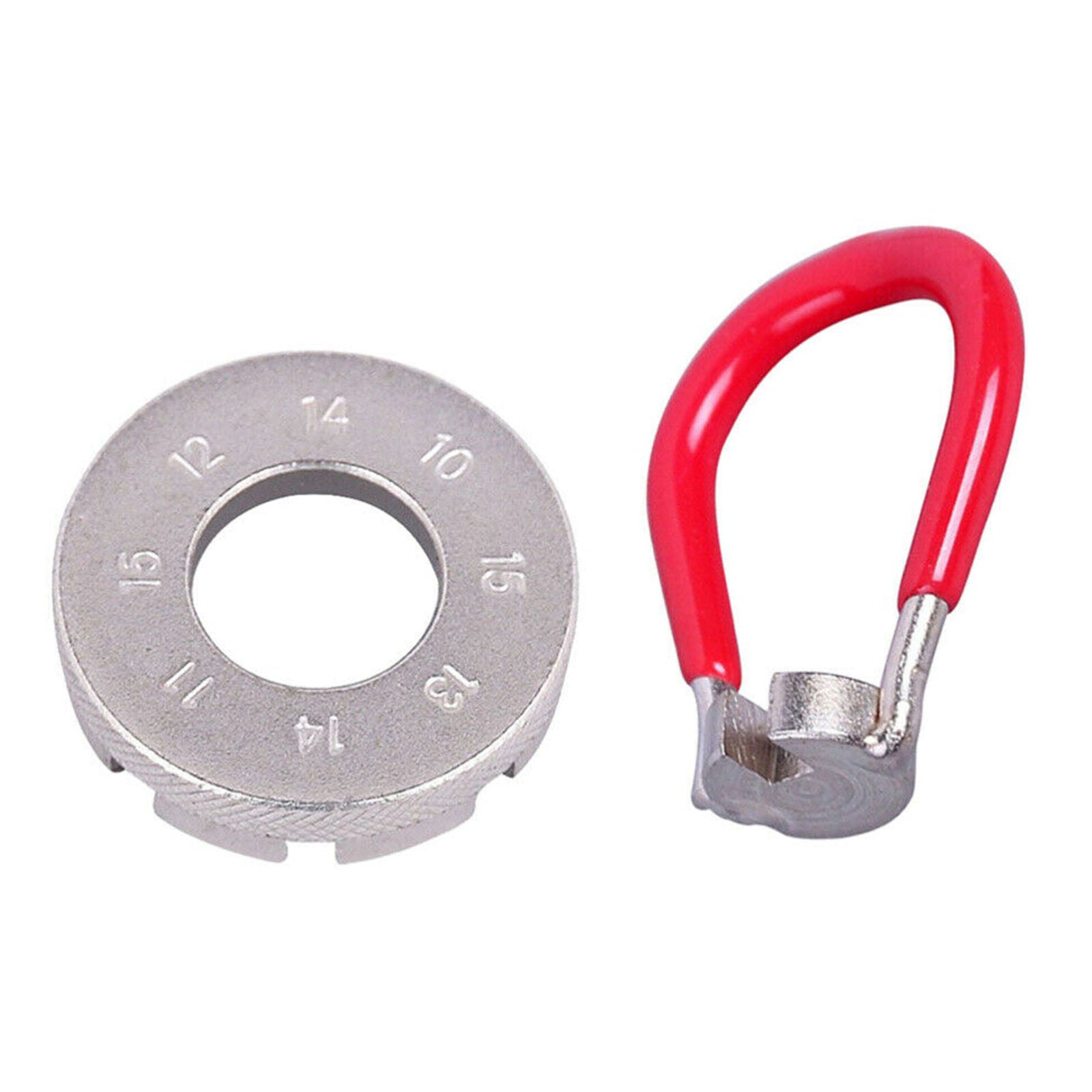 8 Port Spoke Nipple Bike Key Wheel Rim Spanner Wrench Bicycle Repair Tool Set