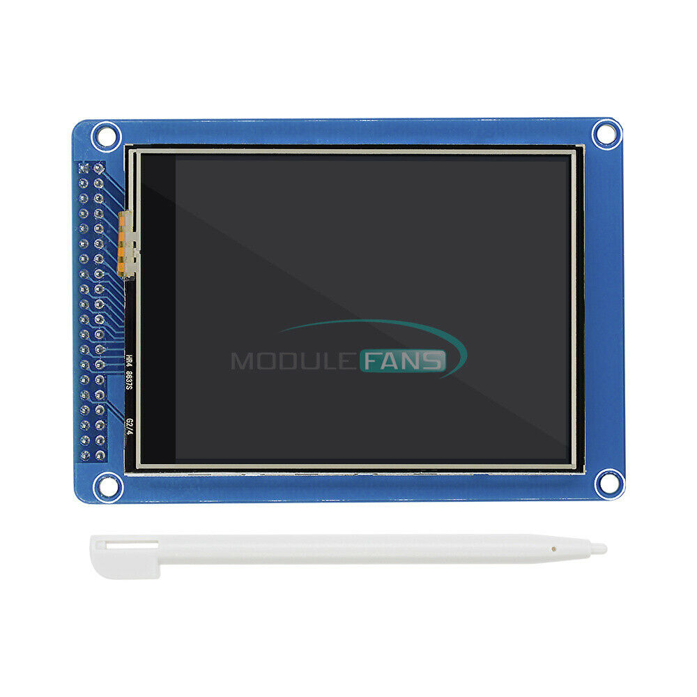 2PCS 3.2"inch TFT LCD Display Module + Touch Panel & SD Card Cage for Arduino