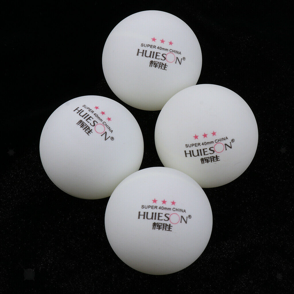 50pcs   table tennis balls white for training match, 40 mm
