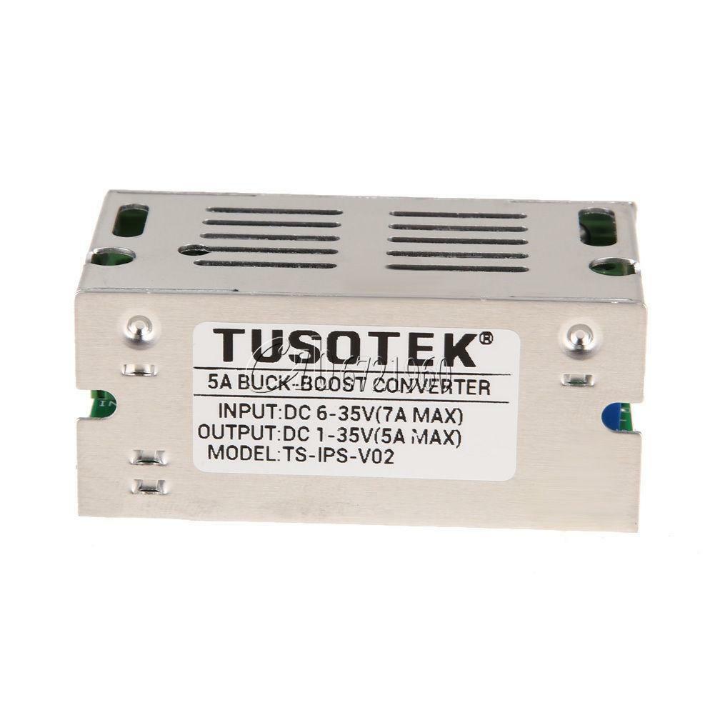 5A Auto Boost Buck Step Up Step Down Converter Module Voltage Aluminum Case DC