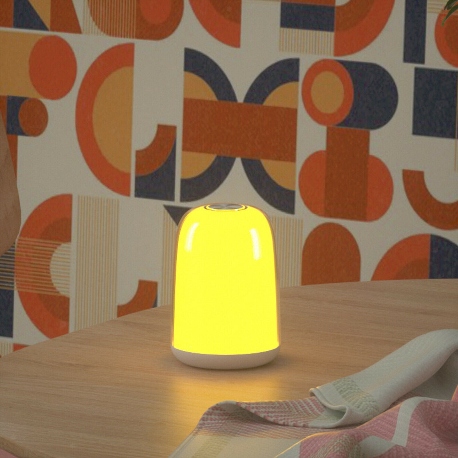 Night Light Dimmable RGB Color-Changing Children Nursery Bedroom Desk Lamp