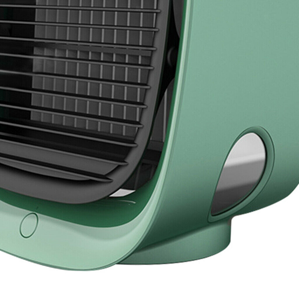 2x Mini Air Container 3-in-1 Desktop Cooler Purifier Home 3-Speed Cool Water