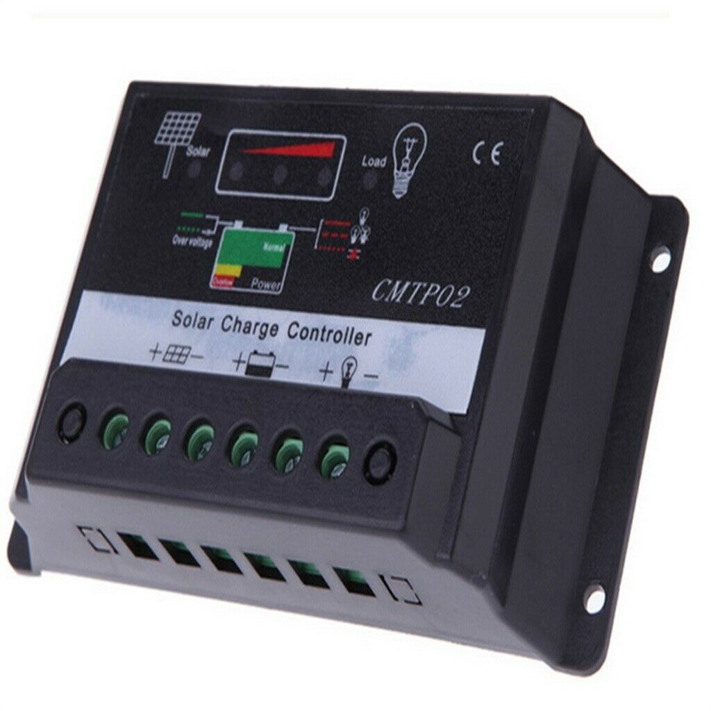 10A / 15A / 20A / 30A 12 / 24v Car Switch MPPT Solar Charge Controller Battery