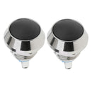 Push Button Waterproof Switch Car Auto Engine PC Power Start Black,Pack of 2