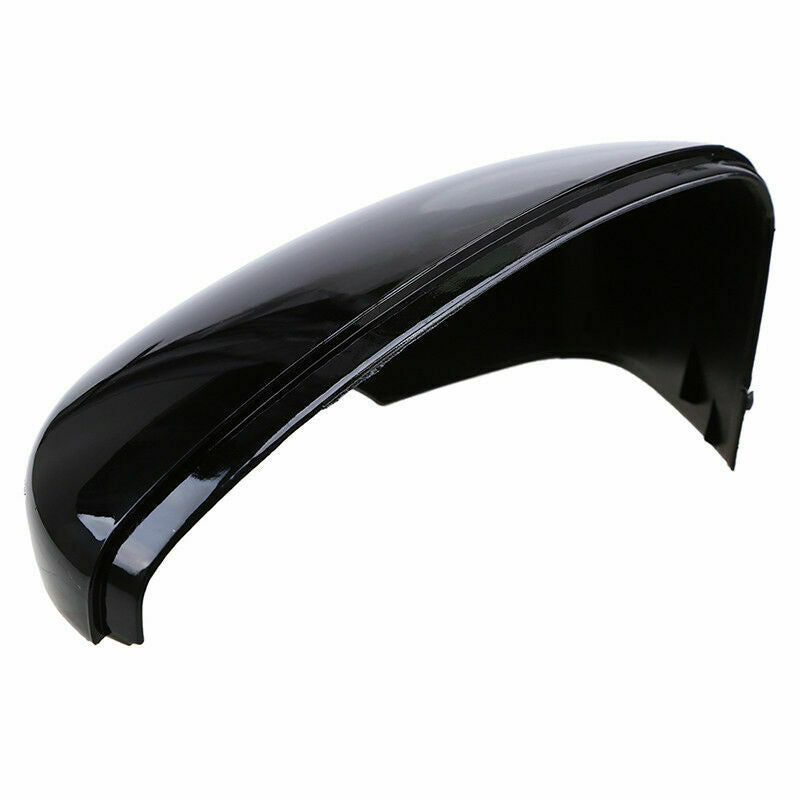 Left Wing Door Side Rearview Mirror Cover Cap Black Fit For VW Beetle 2012-2018